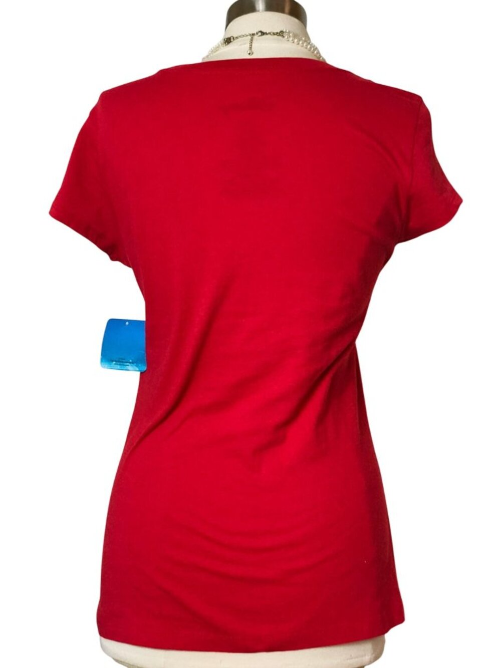 Disney Minnie Mouse Girls XL Graphic Tee Red Polka Dot Casual Short Slv New - Picture 3 of 7